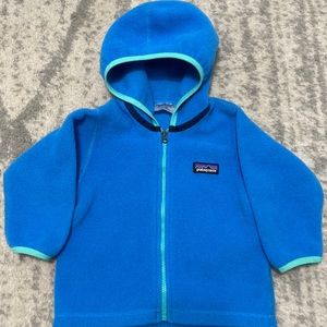 6-12month Patagonia fleece zip-up